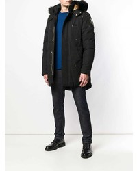 schwarzer Parka von Moose Knuckles