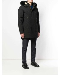 schwarzer Parka von Moose Knuckles