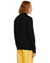 schwarzer Polo Pullover von King & Tuckfield