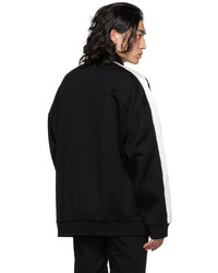 schwarzer Polo Pullover von Alexander McQueen