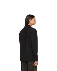 schwarzer Polo Pullover von Burberry