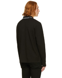 schwarzer Polo Pullover von VERSACE JEANS COUTURE