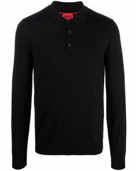 schwarzer Polo Pullover von BOSS