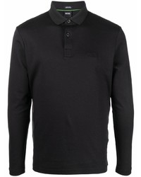 schwarzer Polo Pullover von BOSS