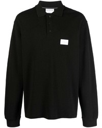 schwarzer Polo Pullover von Calvin Klein Jeans