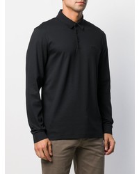 schwarzer Polo Pullover von BOSS