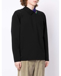 schwarzer Polo Pullover von Kolor