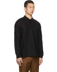 schwarzer Polo Pullover von Burberry