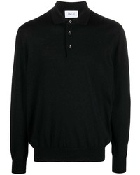 schwarzer Polo Pullover von D4.0