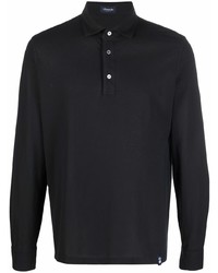 schwarzer Polo Pullover von Drumohr