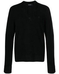 schwarzer Polo Pullover von J. Lindeberg