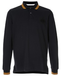 schwarzer Polo Pullover von Kent & Curwen