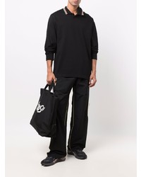 schwarzer Polo Pullover von Y/Project