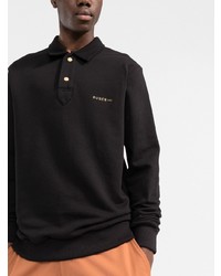 schwarzer Polo Pullover von Buscemi