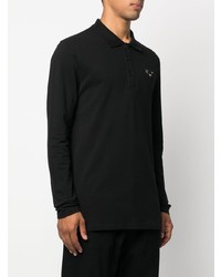 schwarzer Polo Pullover von Philipp Plein