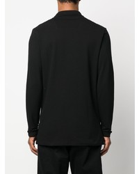 schwarzer Polo Pullover von Philipp Plein