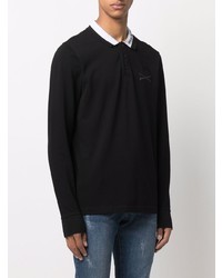 schwarzer Polo Pullover von Philipp Plein