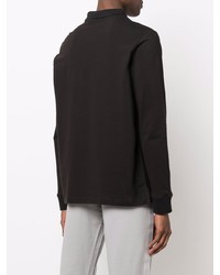 schwarzer Polo Pullover von Calvin Klein