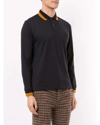 schwarzer Polo Pullover von Kent & Curwen