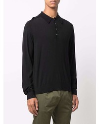 schwarzer Polo Pullover von Theory