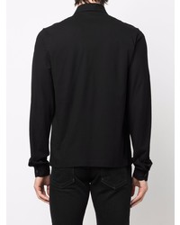 schwarzer Polo Pullover von Herno