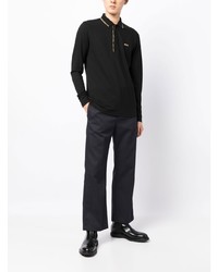 schwarzer Polo Pullover von BOSS