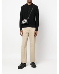 schwarzer Polo Pullover von Tom Ford