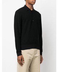 schwarzer Polo Pullover von Tom Ford