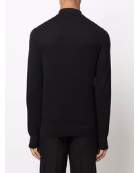 schwarzer Polo Pullover von Tom Ford