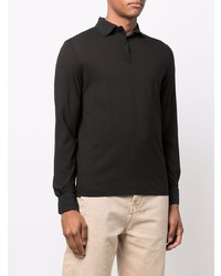 schwarzer Polo Pullover von Kired
