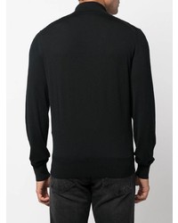 schwarzer Polo Pullover von Tom Ford