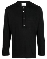 schwarzer Polo Pullover von MARANT