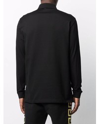 schwarzer Polo Pullover von Versace