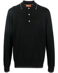 schwarzer Polo Pullover von Missoni