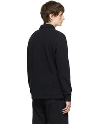 schwarzer Polo Pullover von Sunspel