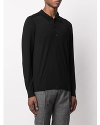 schwarzer Polo Pullover von Theory