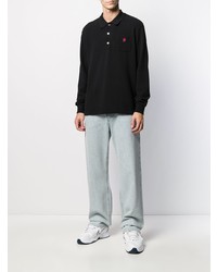 schwarzer Polo Pullover von Undercover