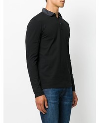 schwarzer Polo Pullover von Lanvin