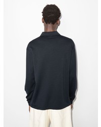 schwarzer Polo Pullover von VISVIM