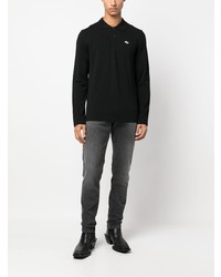 schwarzer Polo Pullover von Diesel