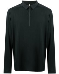 schwarzer Polo Pullover von Veilance