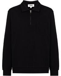 schwarzer Polo Pullover von YMC
