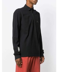 schwarzer Polo Pullover von A-Cold-Wall*