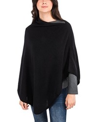 schwarzer Poncho von Altromercato