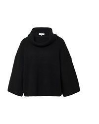 schwarzer Poncho von Comma