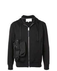 schwarzer Pullover mit einem Kapuze von 1017 Alyx 9Sm