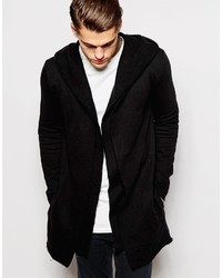 schwarzer Pullover mit einem Kapuze von Asos