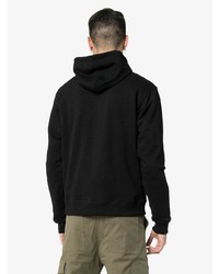 schwarzer Pullover mit einem Kapuze von JW Anderson