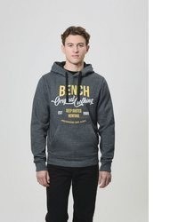 schwarzer Pullover mit einem Kapuze von Bench