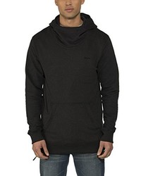 schwarzer Pullover mit einem Kapuze von Bench